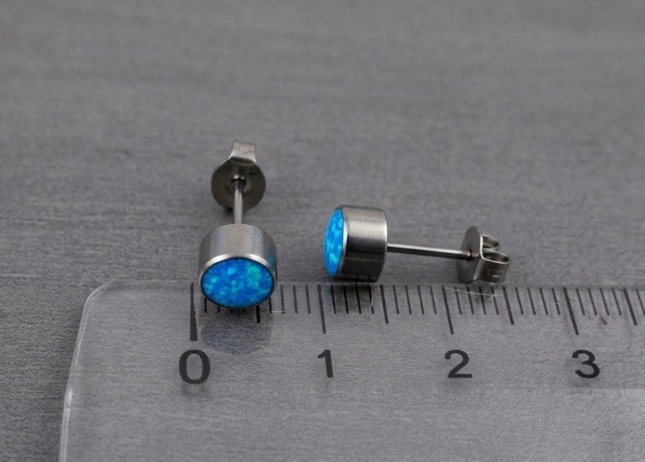 Ohrringe & -stecker: Titanium-Ohrstecker mit Opal – Neu und originalverpackt aus Matten b. Interlaken von kero71 6
