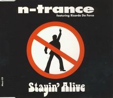 N-TRANCE (CD-Maxi) Stayin' Alive  TOP-ZUSTAND!
