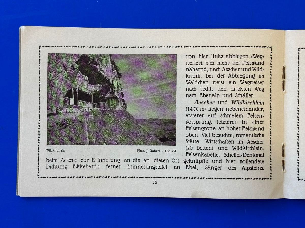 Libri: Appenzell. Titel von Carl Liner ca 1930 – Usato da Adliswil venduto da buch_und_kunst 3