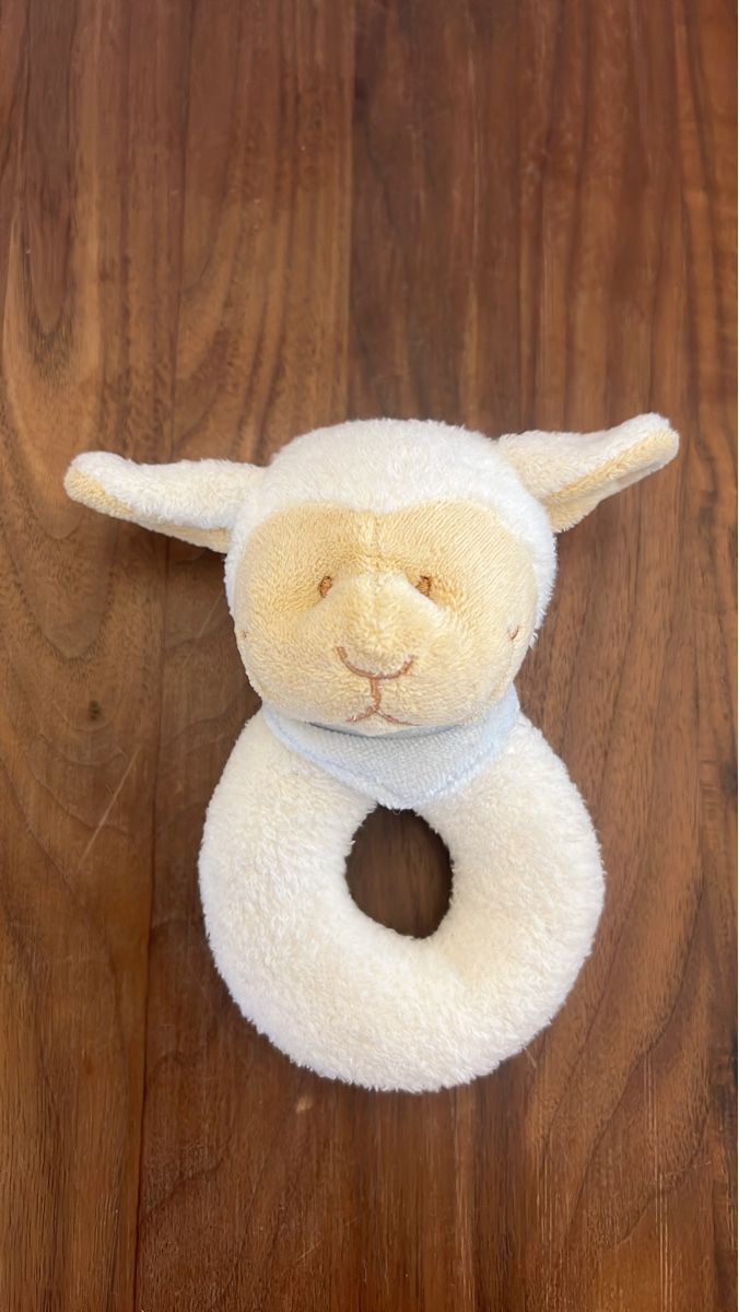Jouets: Baby Spielzeug Rassel Schaf Ring Greifling  – D'occasion à Altdorf UR par JanAil