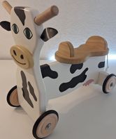 Holz Lauftier Kuh, Kinderfahrzeug, guter Zustand