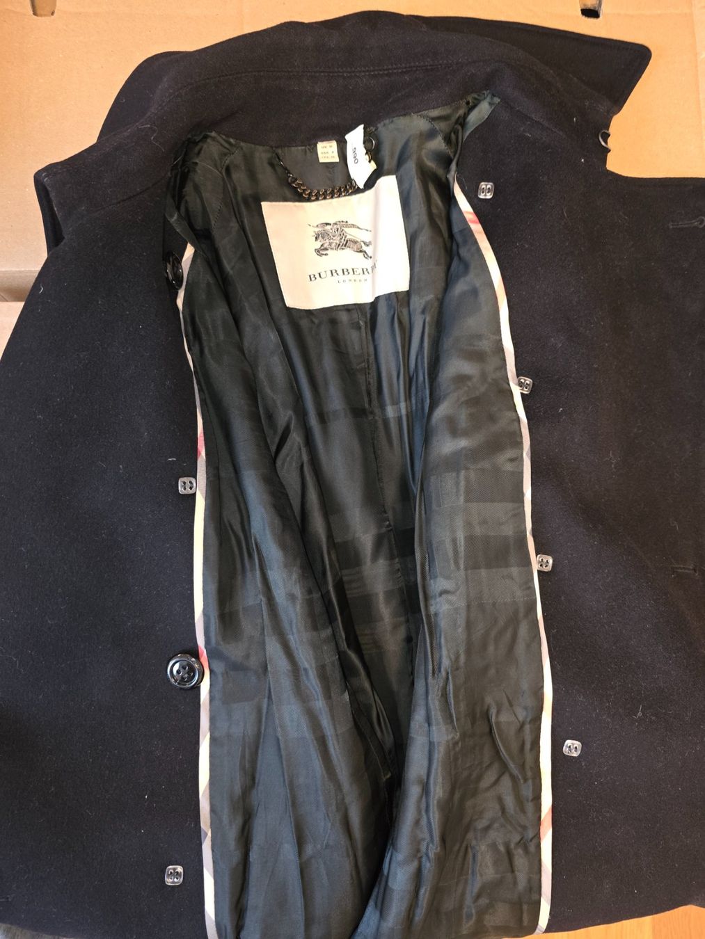 Burberry Cappotti: BURBERRY kurz Mantel Gr.38 – Usato da Altstätten SG venduto da Calendula-7 6