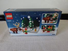 Lego Vorgarten des Weihnachtsmannes Nr 40484 Limited Edition