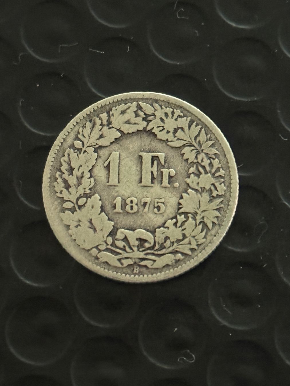 Tutti le monete: 1 Franken 1875  Rar – Usato da Wallisellen venduto da SWISS_SILVER1