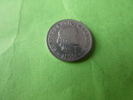 Schweiz 1905, 5 Rappen