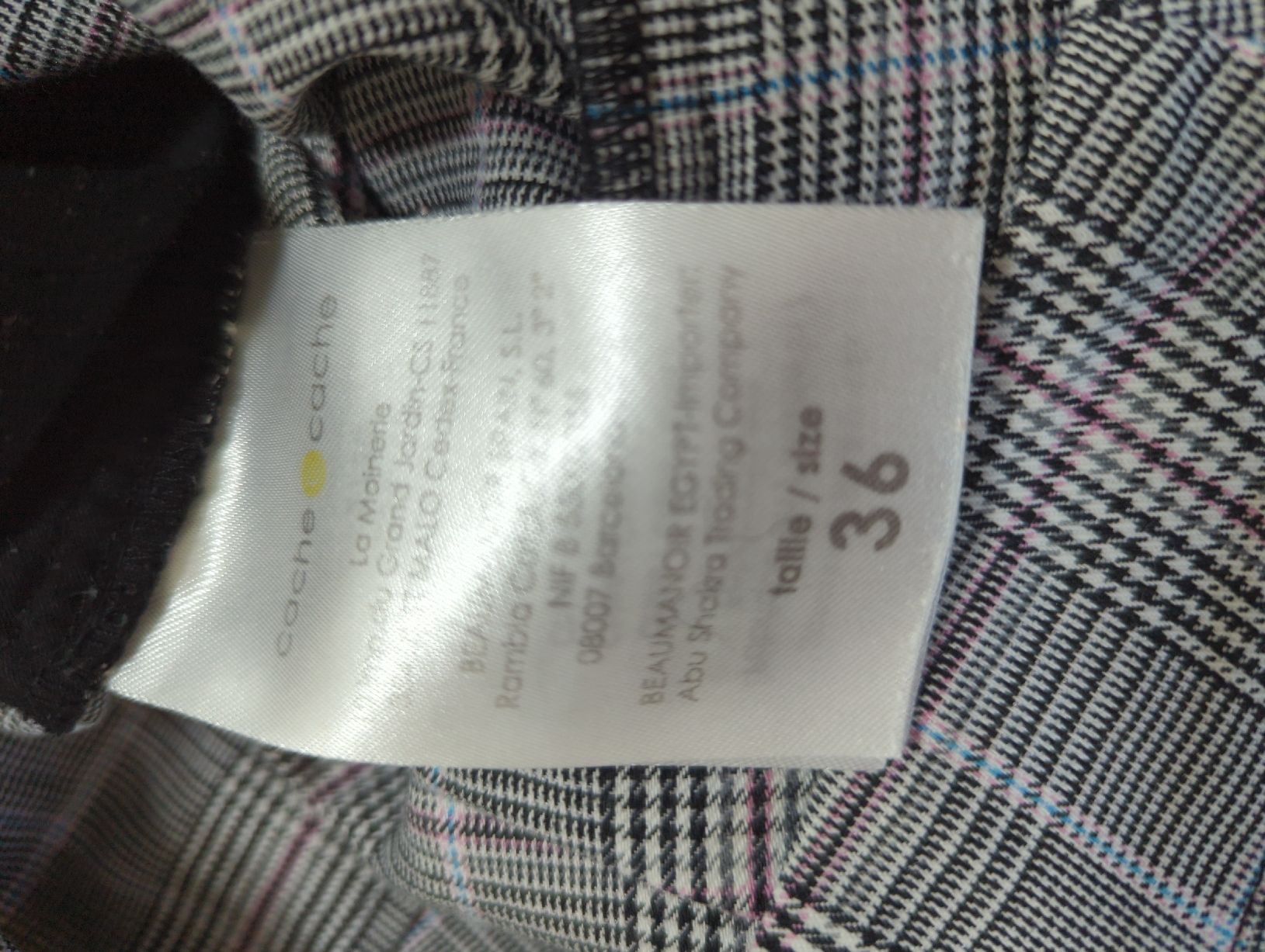 Pantaloni: Hose Karomuster Grösse 36 guter Zustand – Usato da Winterthur venduto da Glauriane 3