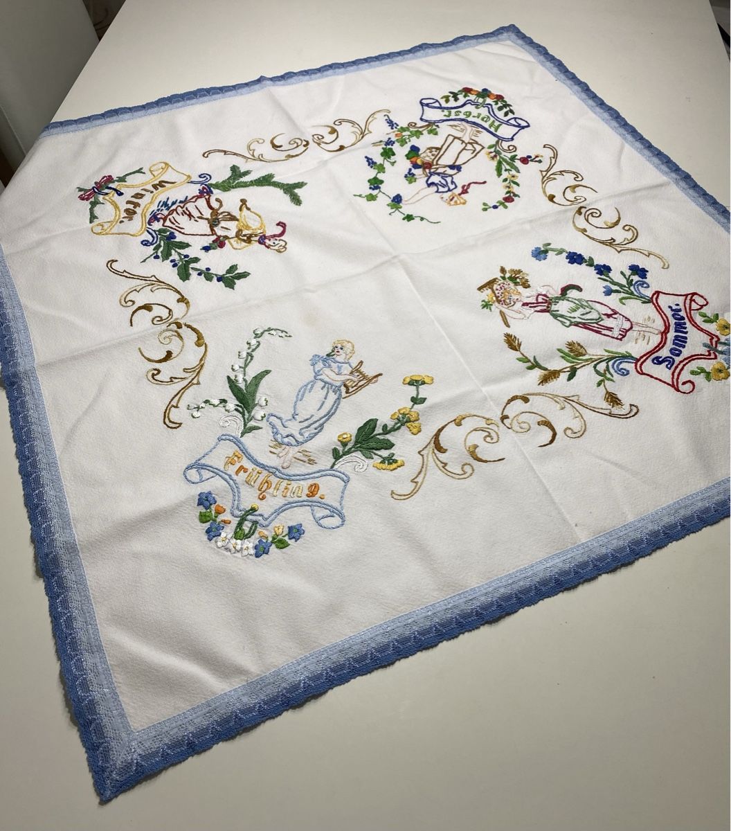 Coperte: Wunderschöner handmade tischtuch 🌸 – Usato da Opfikon venduto da Luis144