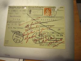 S2 Quittung Brig und Weinfeldung 1938 Quittung