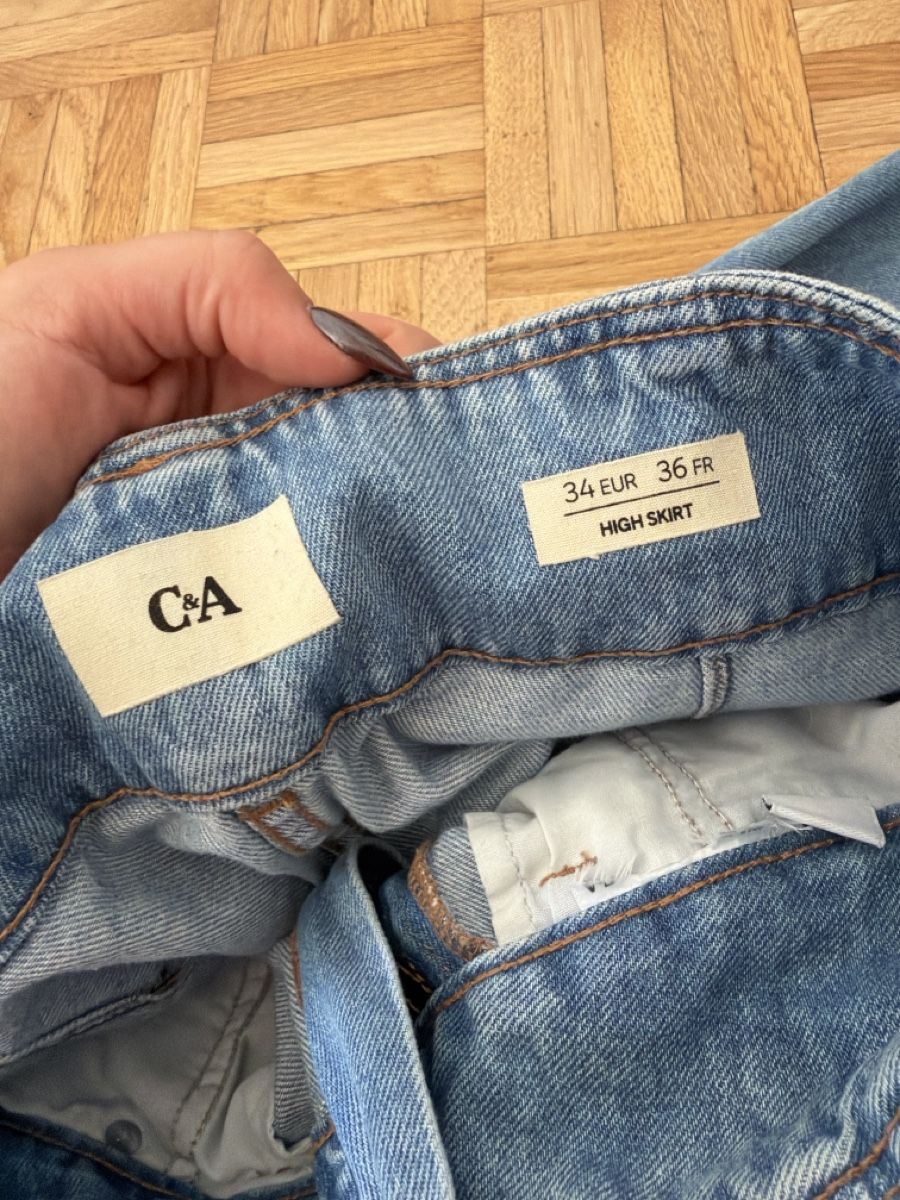 C&A Gonne: Jupe en jeans C&A – Usato da Le Locle venduto da Mayd_h 2