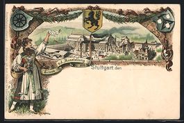 Litho Stuttgart, Ausstellung 1896, Messe