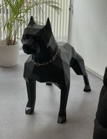 Blech Skulptur Hund