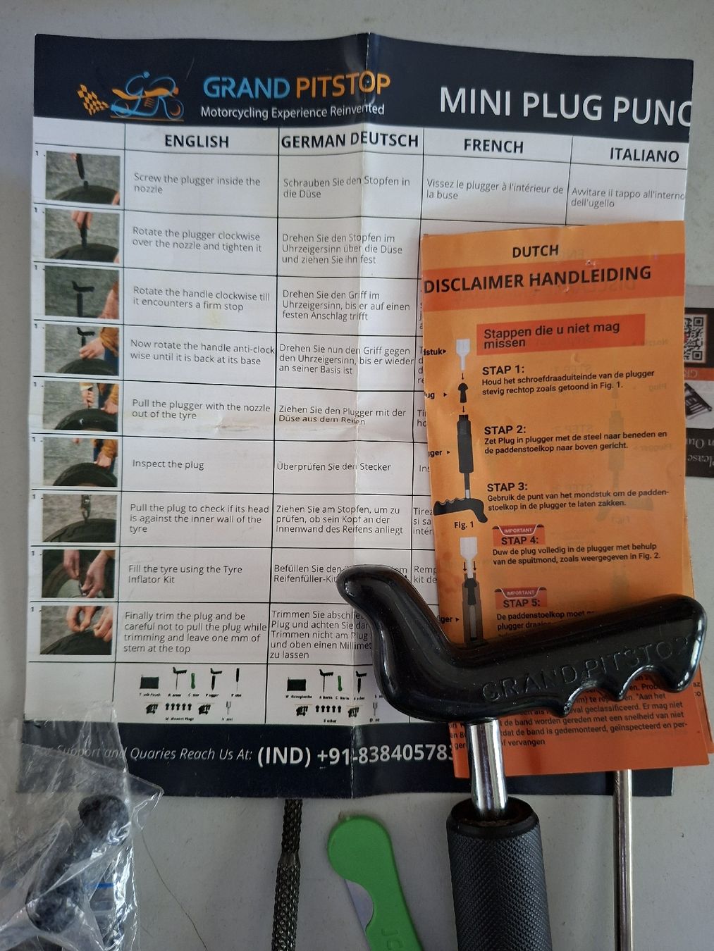 Alle Werkzeuge: Reifen Reparatur Kit – Gebraucht aus Oberhasli von Cortina 2