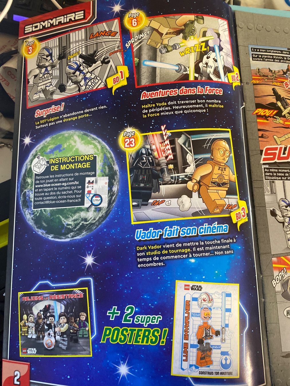 Fumetti: LEGO Star Wars Comics N° 5 + posters – Usato da Le Brassus venduto da cinema13 1