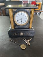 Pendule Borne Garniture de Cheminée Milieu 19eme