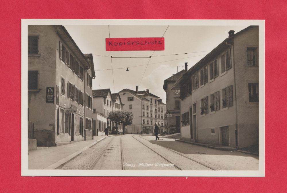 Höngg (ZH) Quartier der grössten Stadt Zürich Foto-AK (Gebraucht) in ...