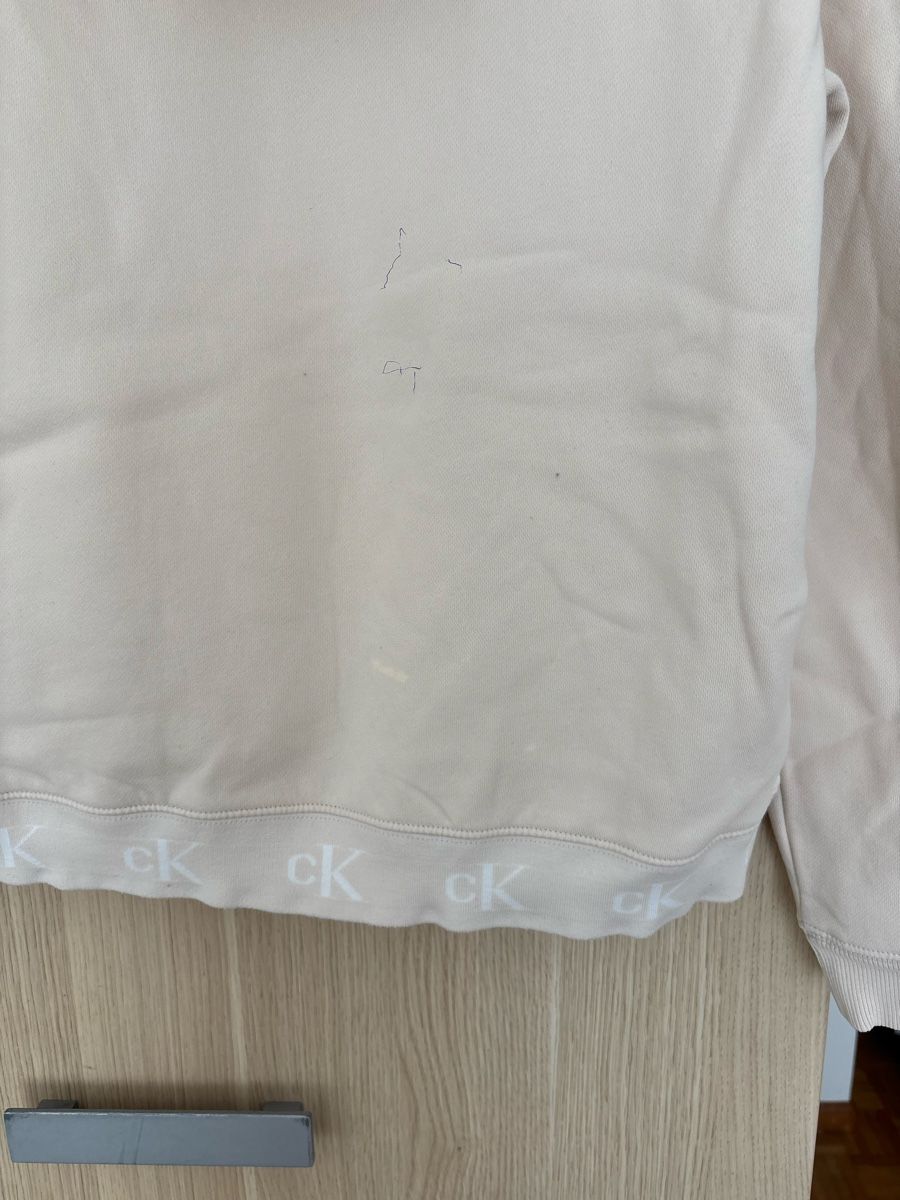 Calvin Klein Maglioni & Felpe: Calvin Klein Kapuzenpullover beige Gr. S Hoodie – Usato da Basel venduto da DressDrop 4