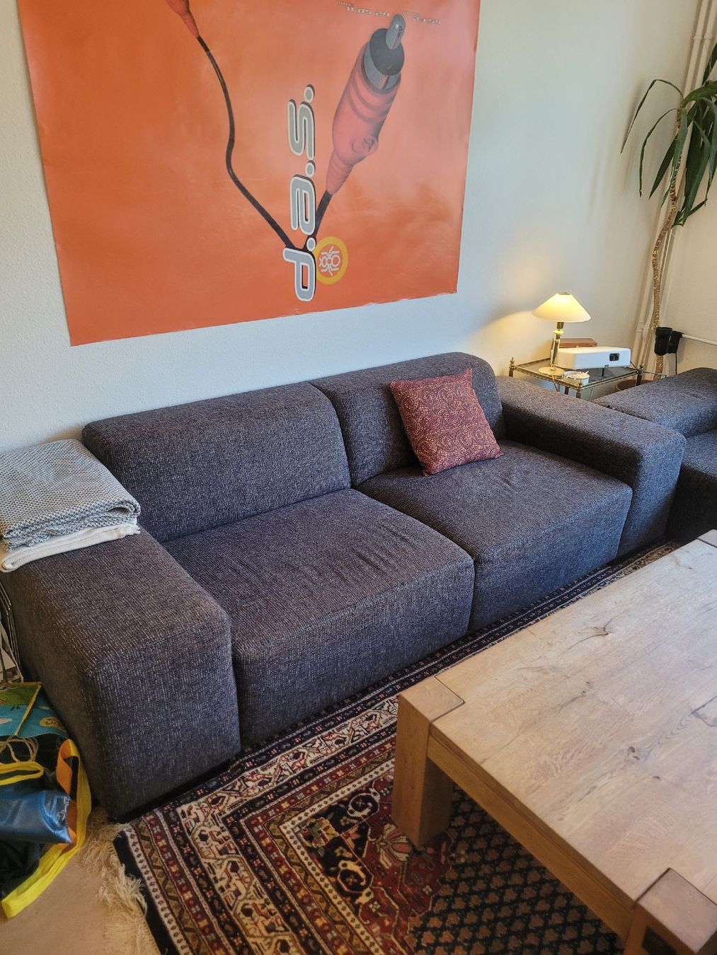 Divani: 2 moderne Sofas in Dunkelgrau, sehr bequem – Usato da Zürich venduto da Nicolas8003 1