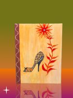 Tableau acrylique "Talon aiguille"UNIQUE/Peint Main(RETRAIT)