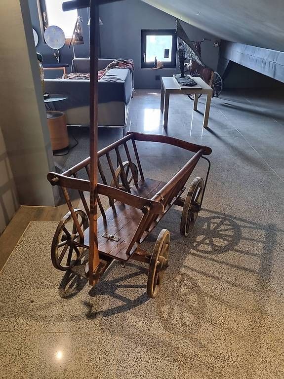 Aratri: Chariot en chêne fin 19ème – Usato da Morgins venduto da pmd_px9d 1