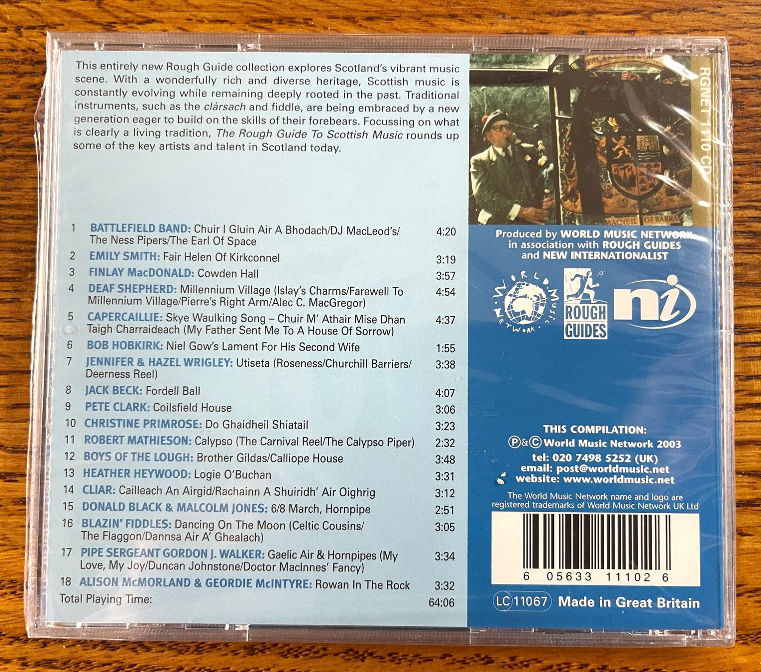CD: The Rough Guide to Scottis Music CD - Neu – Nuovo e nell'imballaggio originale da Oftringen venduto da Vucki 2