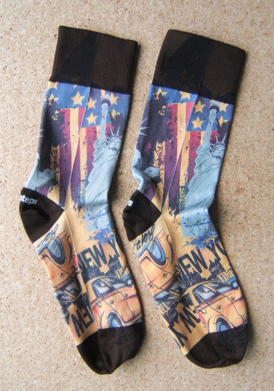 Calze: WIGGLESTEPS SOCKEN - NEW YORK – Nuovo (secondo la descrizione) da Brunnen venduto da Nonne04
