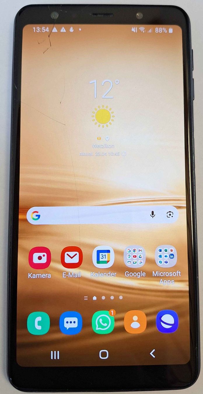 Samsung Telefoni cellulari / Smartphones: Samsung Galaxy A7, Schwarz – Usato da Eschenbach SG venduto da ricbull