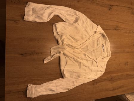 Weisses Sommer Top mit langen Ärmeln, Grösse S!