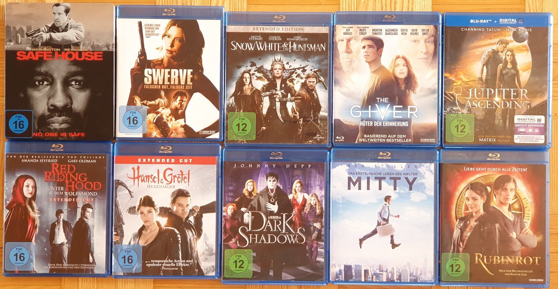 Tutti i DVDs: 20x Bluray (Action, Fantasy) – Usato da Dättwil AG venduto da adr_9c8j 1