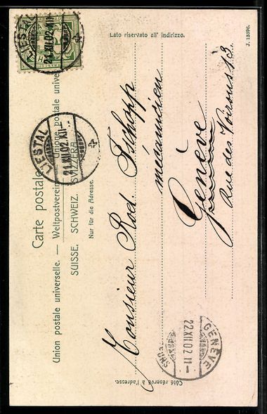 Cartes postales: AK Liestal, Strasse am Obertor – D'occasion à Berlin par bartko-reher 1