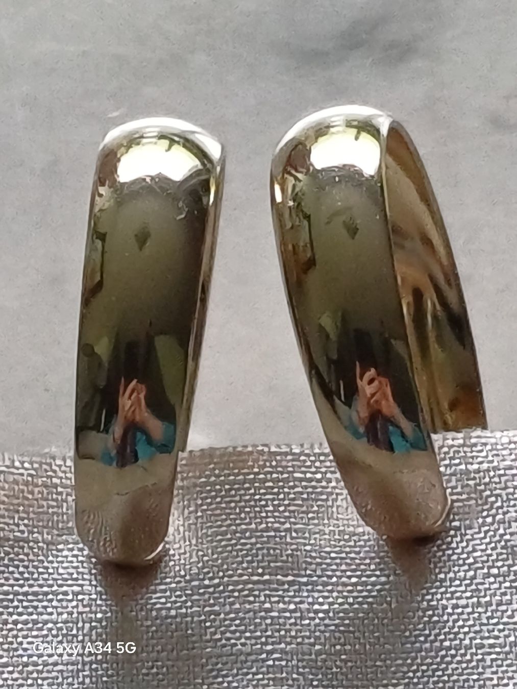 Ohrringe & -stecker: SCHÖNE OHRSTECKER "CREOLEN" VERGOLDET – Neu (gemäss Beschreibung) aus Au ZH von FashionConsultant