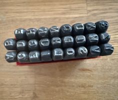 Buchstaben Stempel Satz 4mm Schlagstempel Punzen