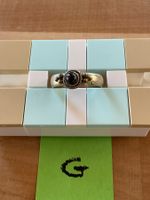 Fingerring mit Granat / Gr. 58