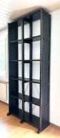 Antikes Regal, Holz schwarz lackiert/handbemalt, China