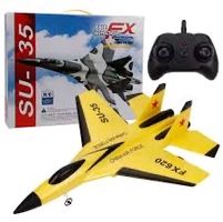 (34x25cm) RC Flugzeug Kinder Spielzeug mit Fernsteuerung - G