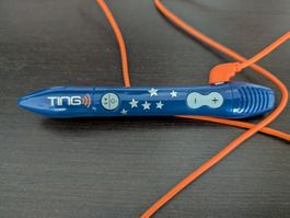 Ting Hörstift (lädt sich nicht, funktioniert mit Kabel)