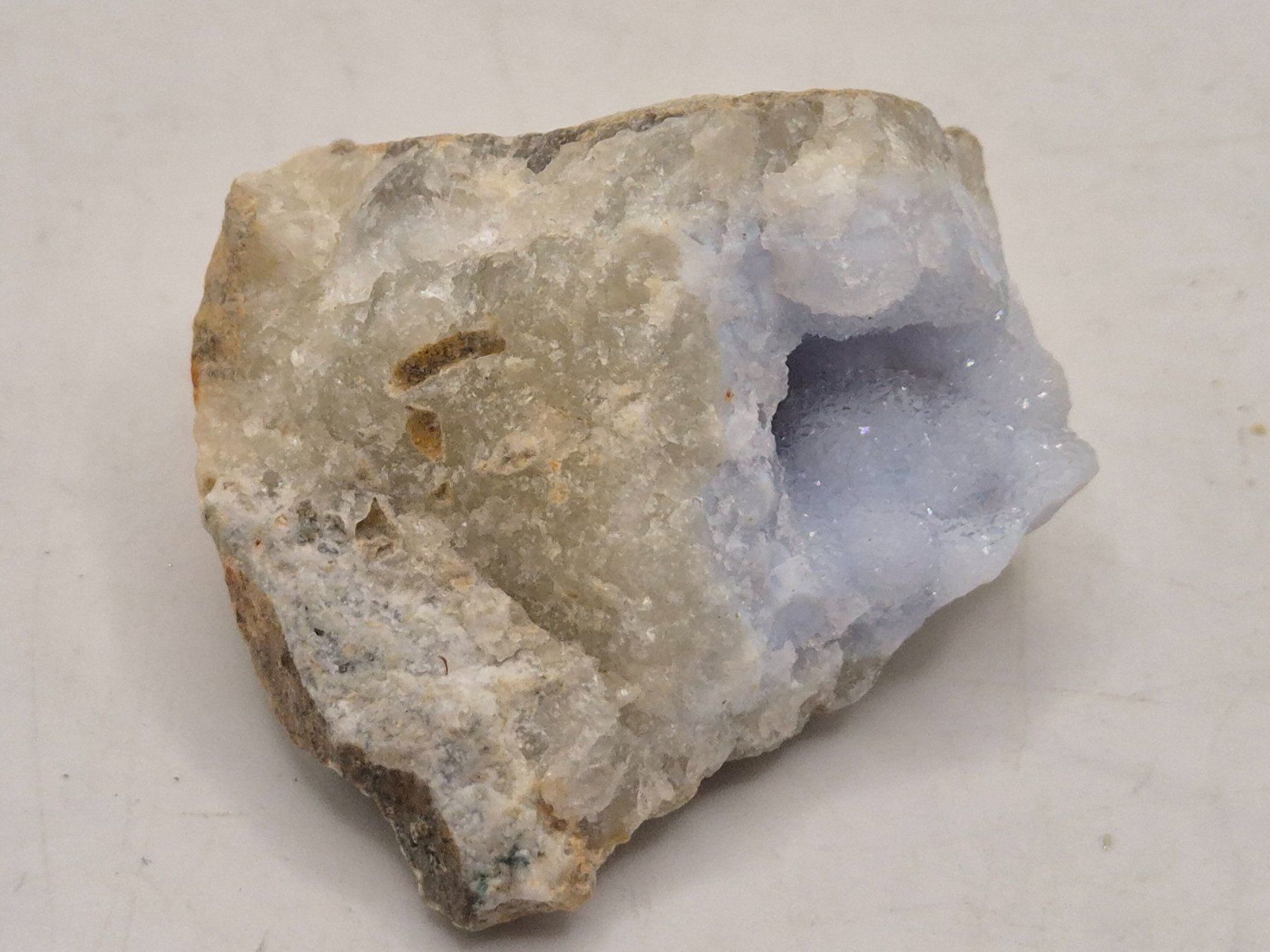 Minerali & Pietre curative: Lagenachat "Blue lace",  (36) – Nuovo e nell'imballaggio originale da Winterthur venduto da LukasMineralienOase 1