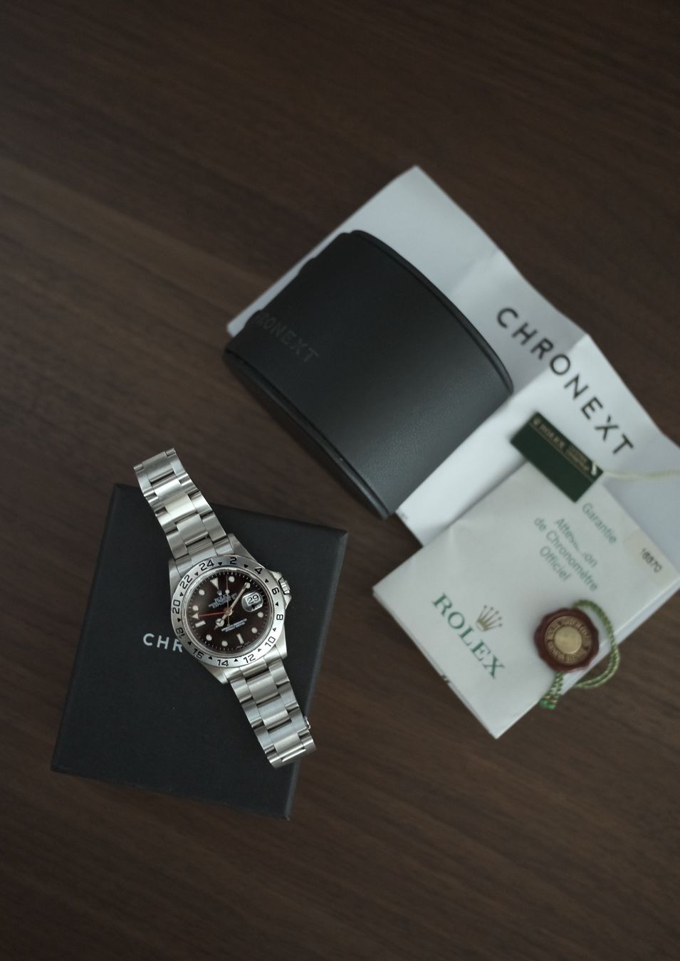 Rolex Orologi: Rolex Explorer II Ref. 16570 - 2004 - mit Papieren &Hangtags – Usato da Zuzwil SG venduto da Phil.J