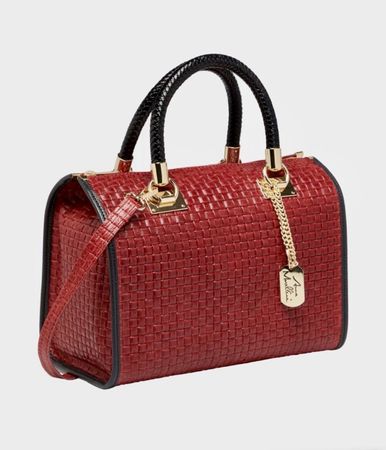Wunderschönen Handtasche Anna Morellini Farbe Barolo
