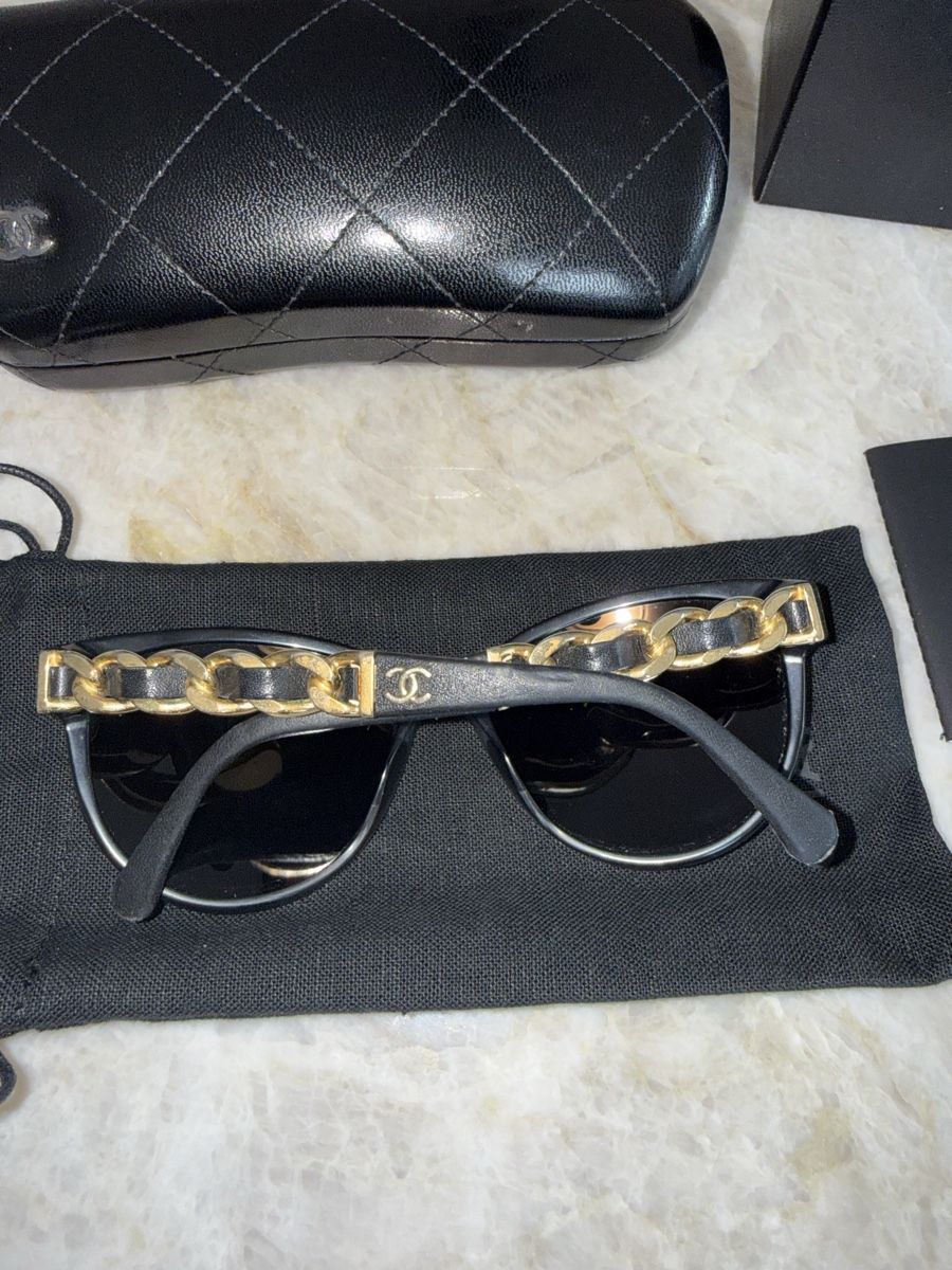 Chanel Occhiali & Lenti: Lunettes de soleil Chanel authentiques - Élégantes! – Usato da Martigny venduto da Luxivore83 2