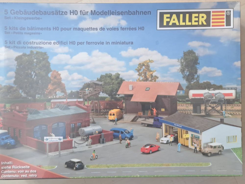 Faller 163602 Set Accessori Per Modellini Auto – Ricambi Per Sistema Slot Car, Multicolore - 2
