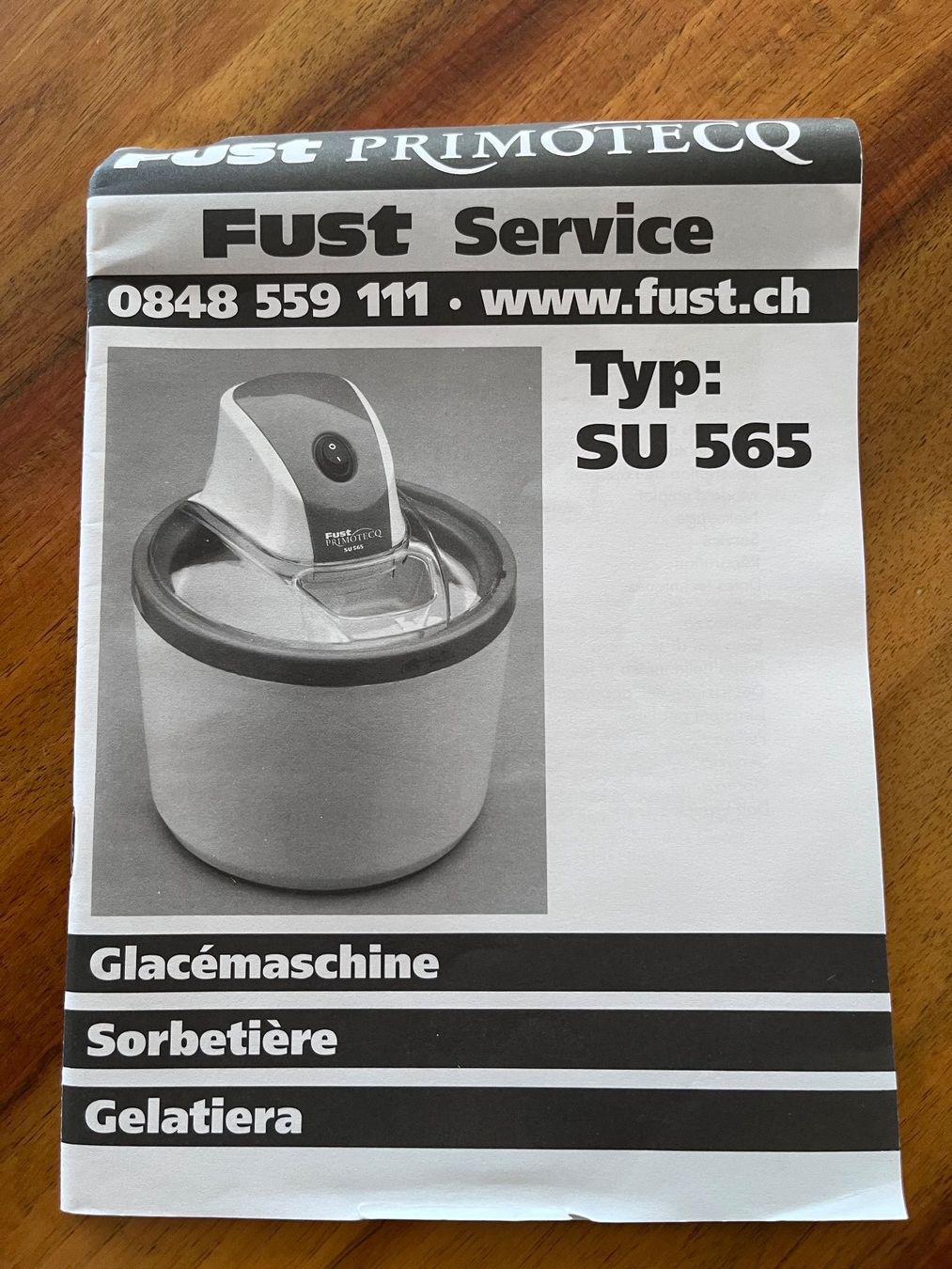 Betty Bossi Elettrodomestici da cucina: Fust Primotecq Glacémaschine – Nuovo e nell'imballaggio originale da Liestal venduto da suz_2xmj 4