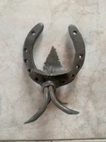 Rustikale Hufeisen-Dekoration, Glücksbringer, Kerzenhalter