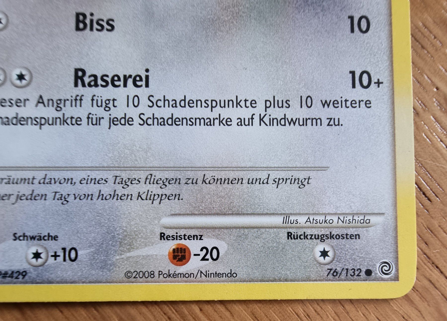 Pokémon Carte collezionabili: Pokémon Kindwurm 2008 DE 76/132 – Usato da Roggwil BE venduto da S_Cards 1