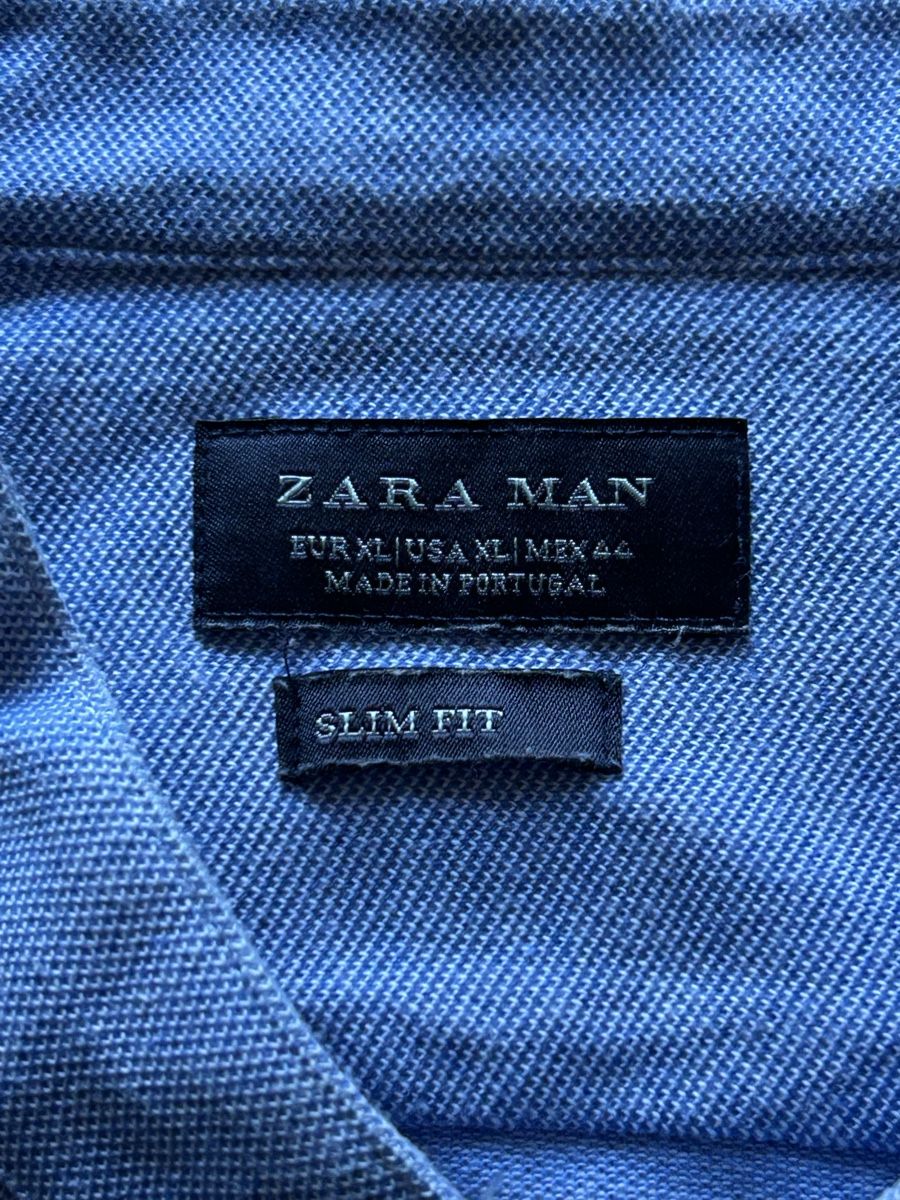 Zara Camicie: Chemise bleue Zara – Nuovo (secondo la descrizione) da Yverdon-les-Bains venduto da Little_M0nster 1