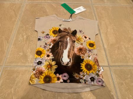 Molo neues süsses Pferde Shirt, 6J 116