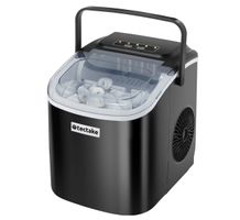Eiswürfelmaschine Arctic schwarz 1,2 l Wassertank