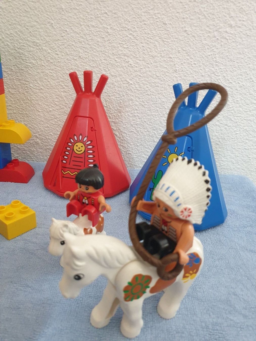 Giocattoli: Lego Duplo (E65) Indianer Dorf – Usato da Münchwilen TG venduto da VT-Trader 2