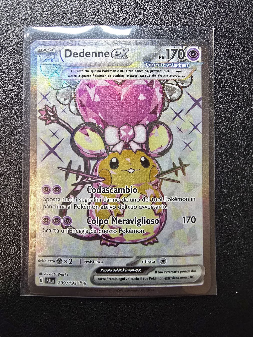 Pokémon Carte collezionabili: Dedenne Ex 239/193 – Usato da Sementina venduto da Pplat1num