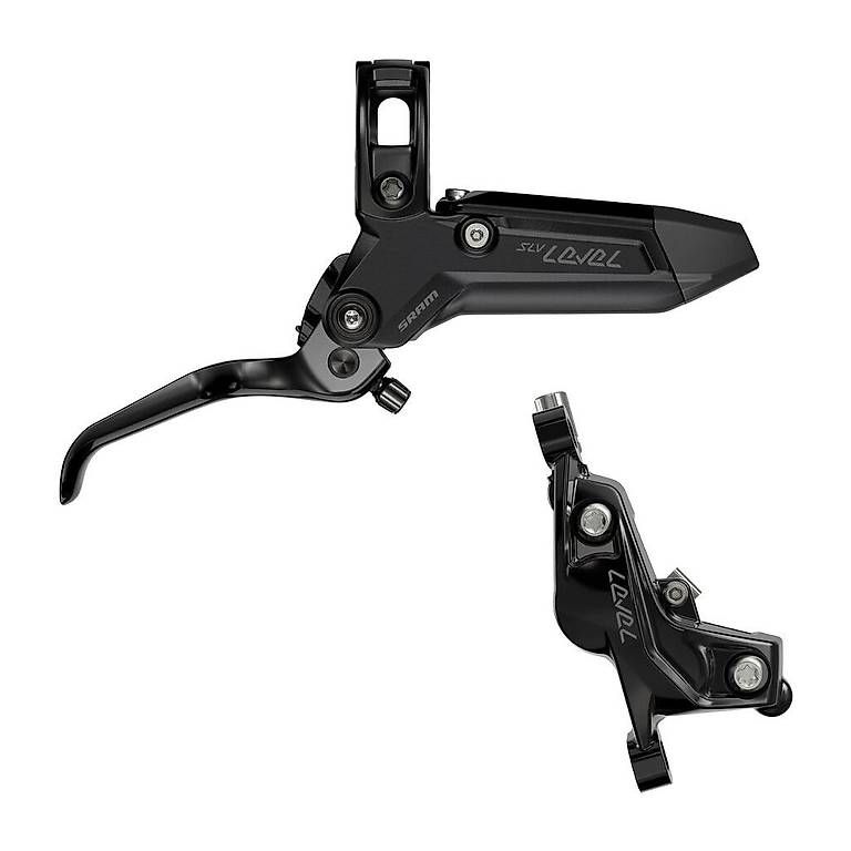 Sram Pezzi di ricambio: Sram Level Silver Stealth 4-Kolben Komplett Bremsanlage – Usato da Bubikon venduto da Waldgeist75