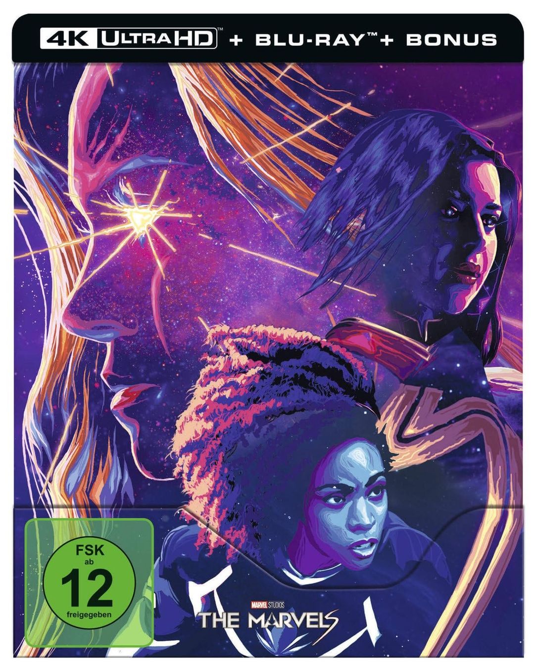 Alle DVDs: Blu - ray  The Marvels -  Steelbook 4K  +  Blu-ray – Neu und originalverpackt aus Dübendorf von 13geister